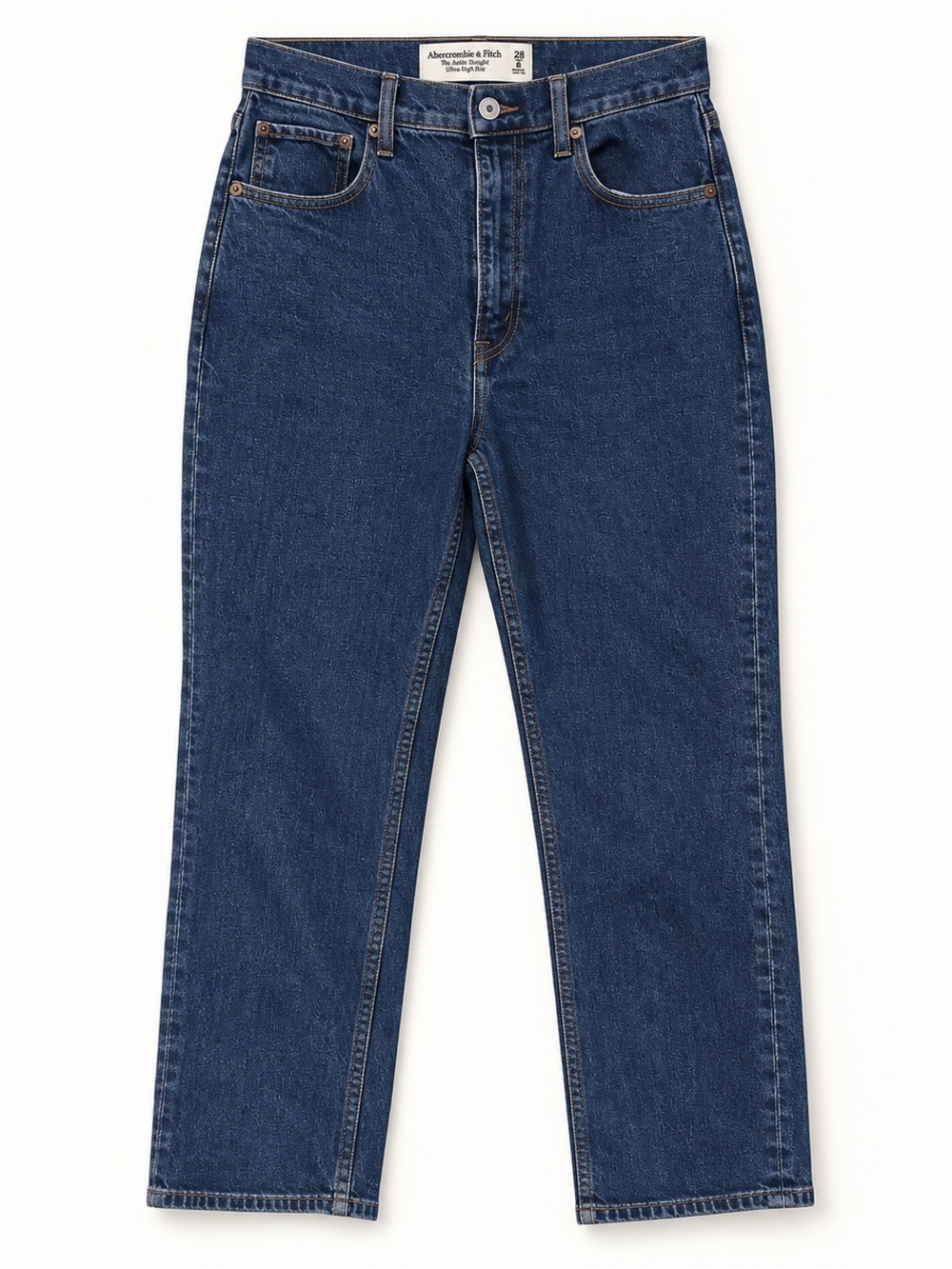 Abercrombie The Ankle Straight Ultra High Rise Jeans Size 28/6